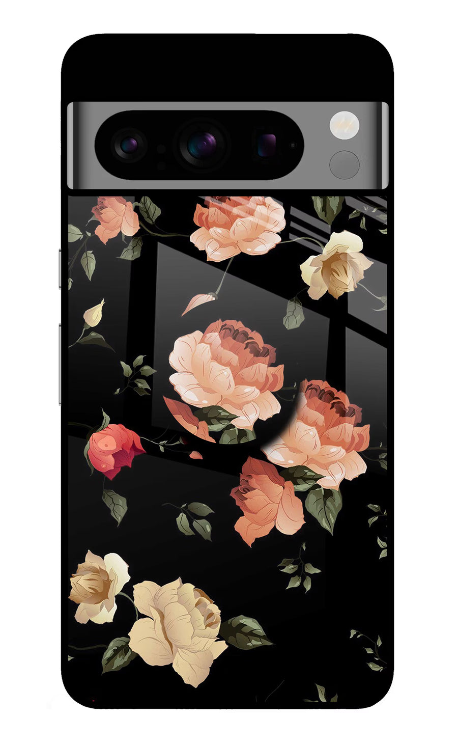 Flowers Google Pixel 8 Pro Pop Case, Glass case