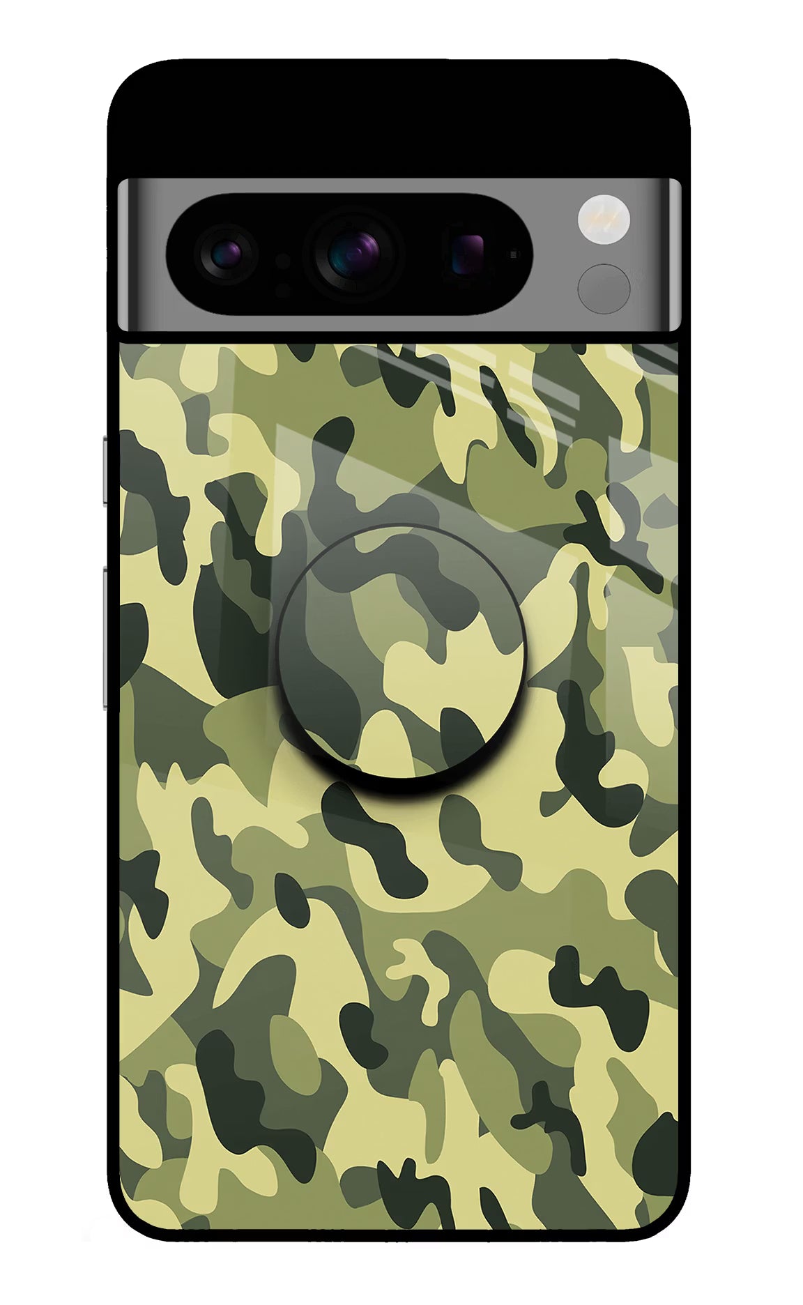 Camouflage Google Pixel 8 Pro Pop Case by Casekaro