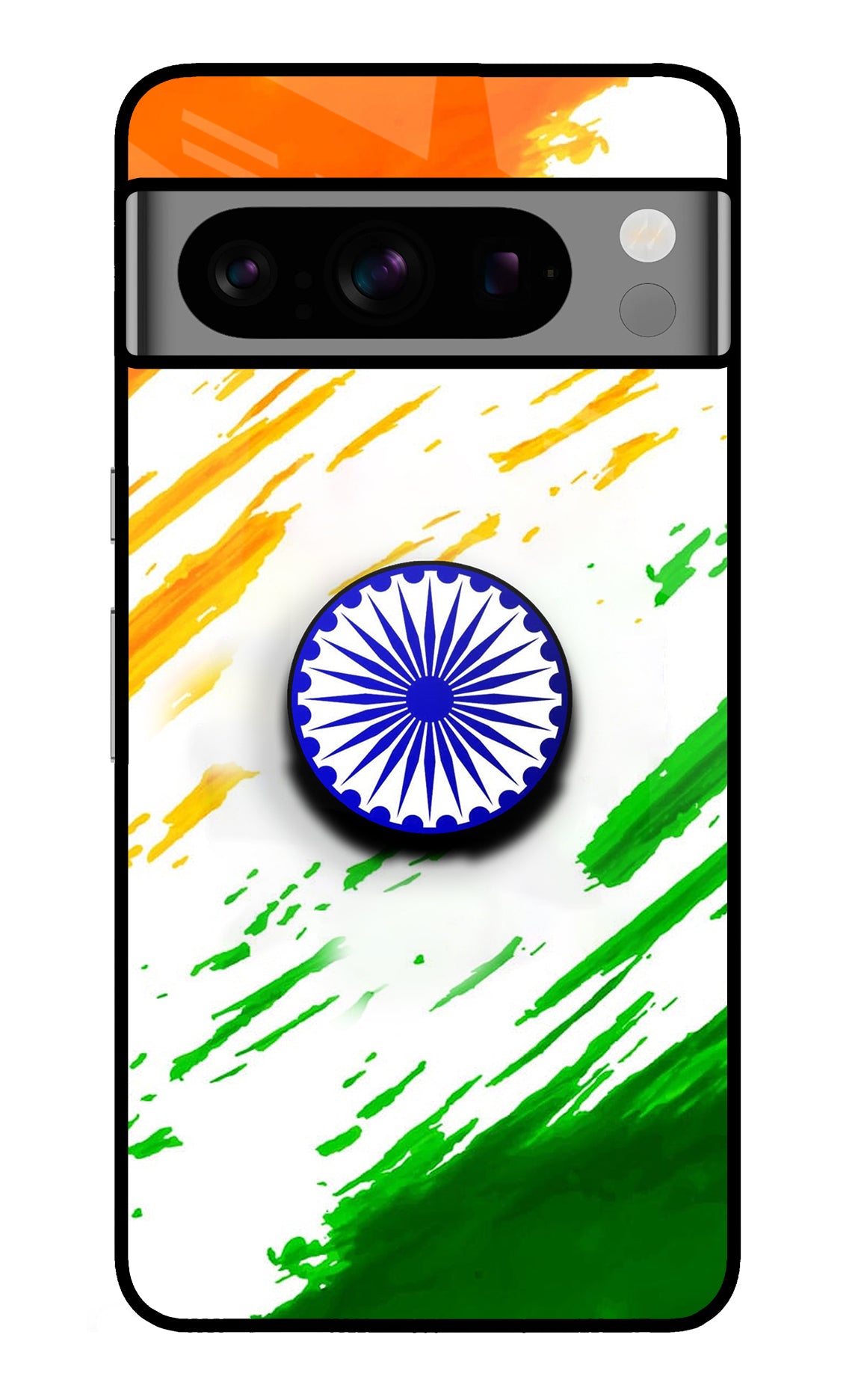 Indian Flag Ashoka Chakra Google Pixel 8 Pro Pop Case