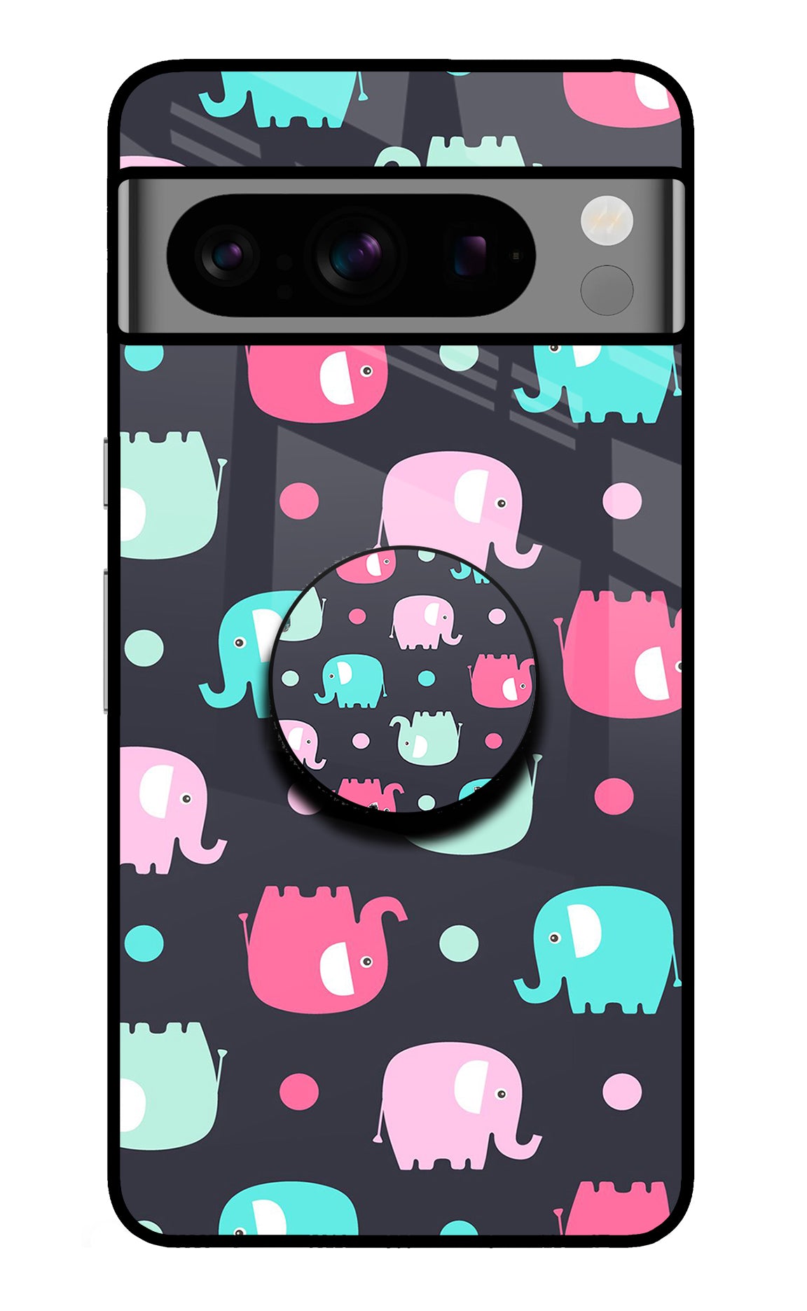 Baby Elephants Google Pixel 8 Pro Pop Case