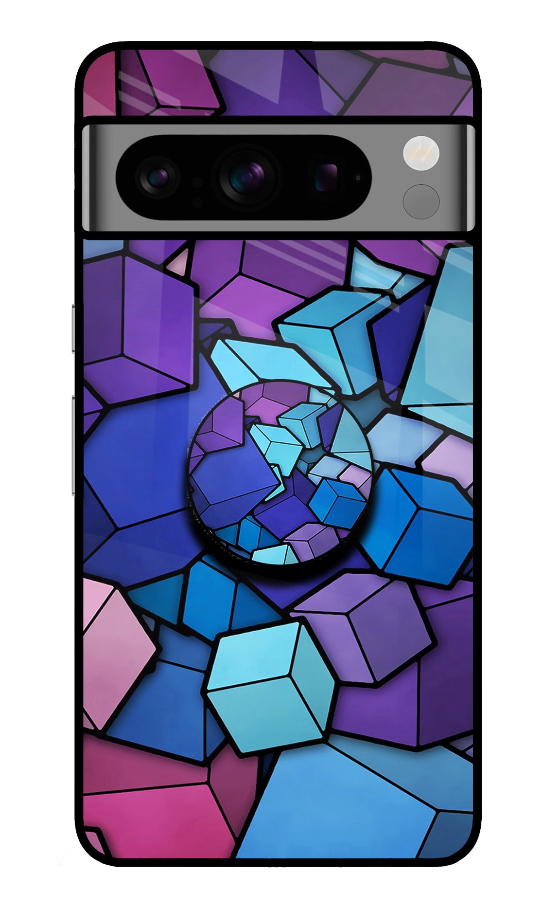 Cubic Abstract Google Pixel 8 Pro Pop Case