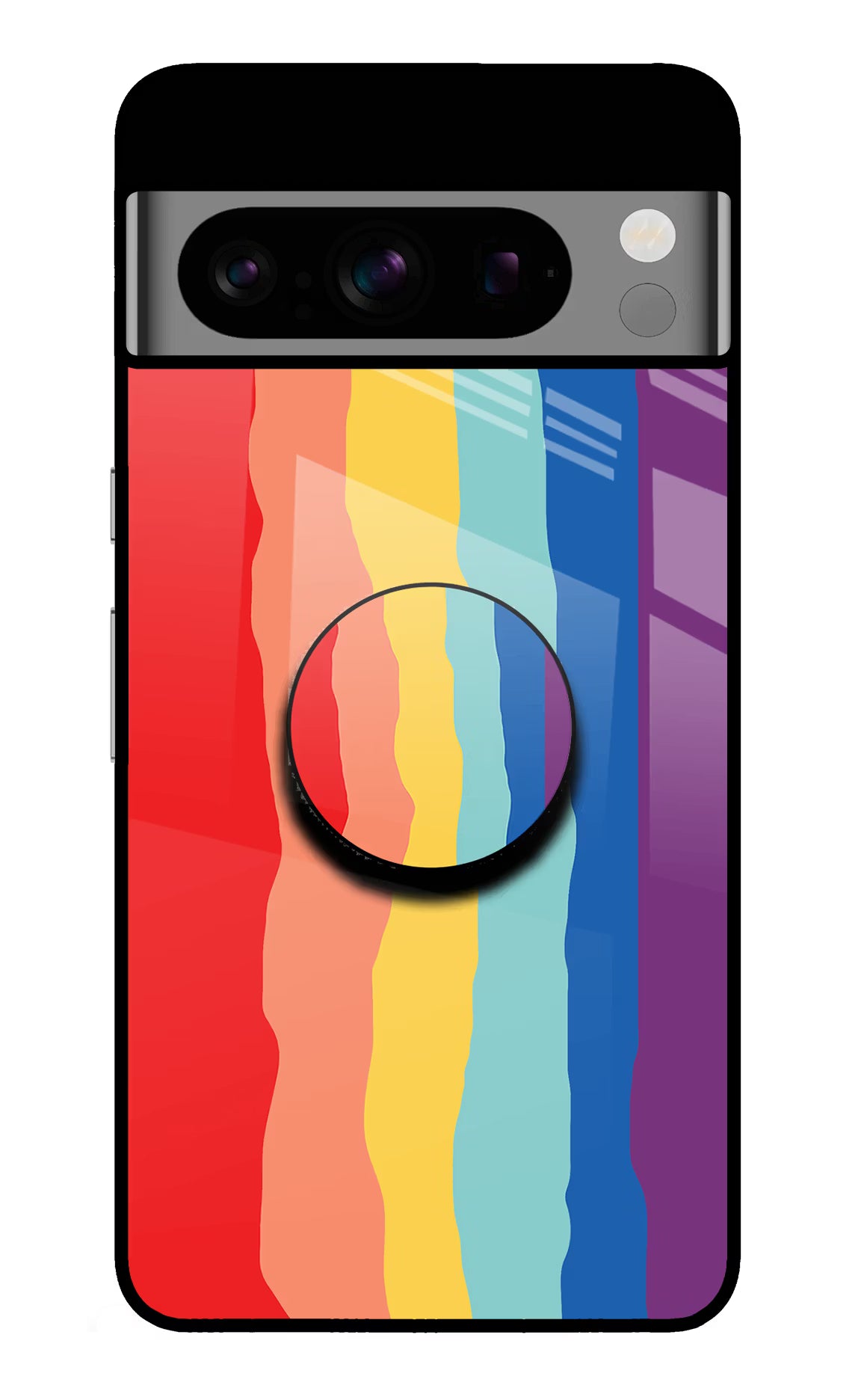 Rainbow Google Pixel 8 Pro Pop Case by Casekaro