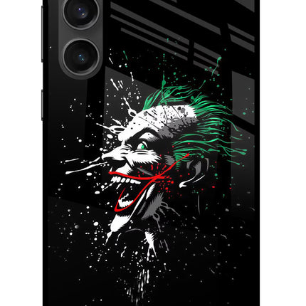 Joker Samsung S23 FE 5G Glass Case Back Cover by Casekaro