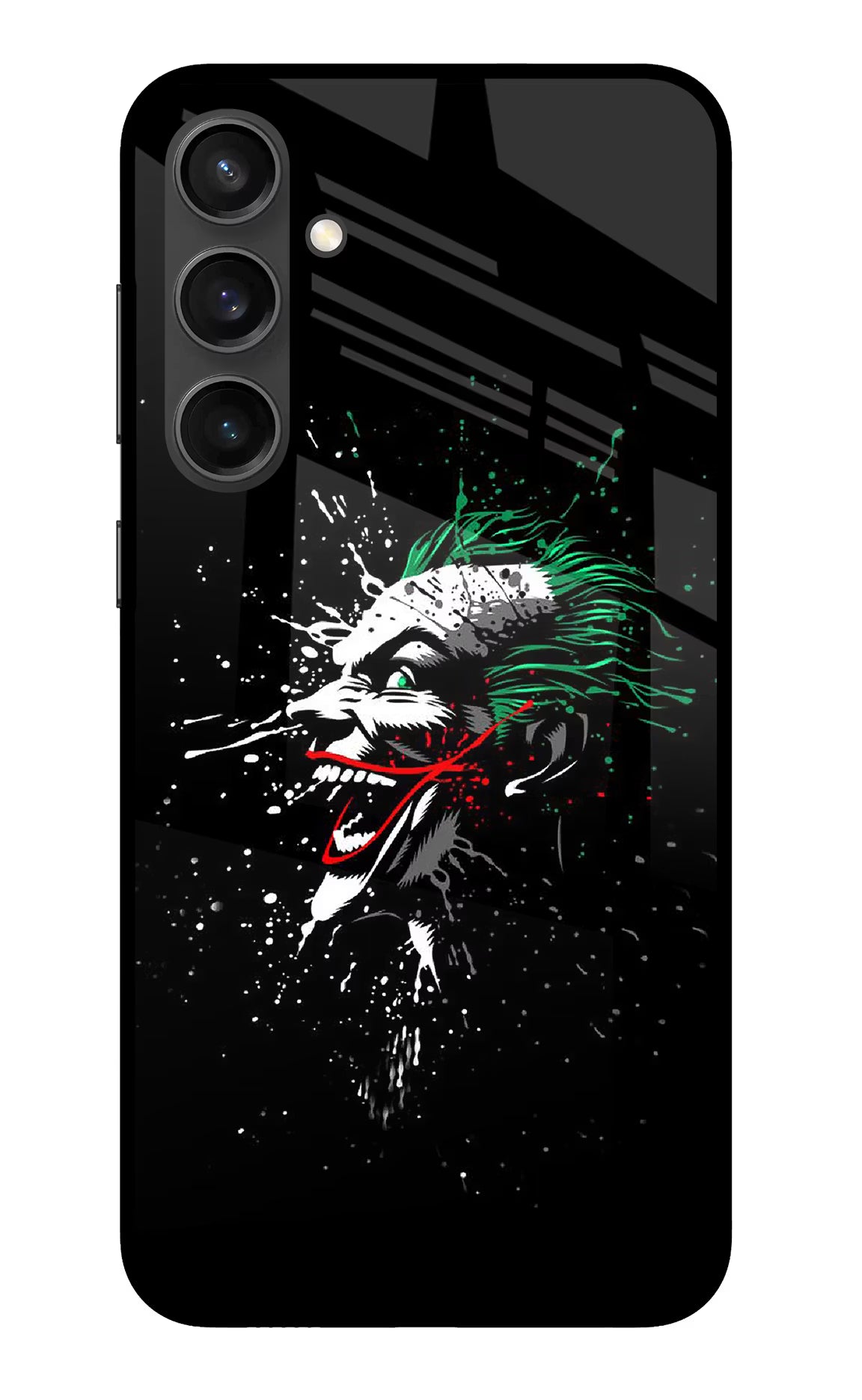 Joker Samsung S23 FE 5G Glass Case Back Cover by Casekaro