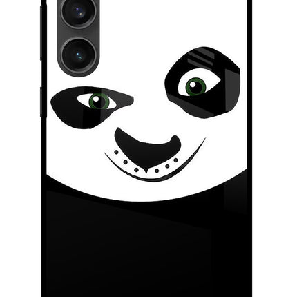 Panda Samsung S23 FE 5G Glass Case Back Cover by Casekaro
