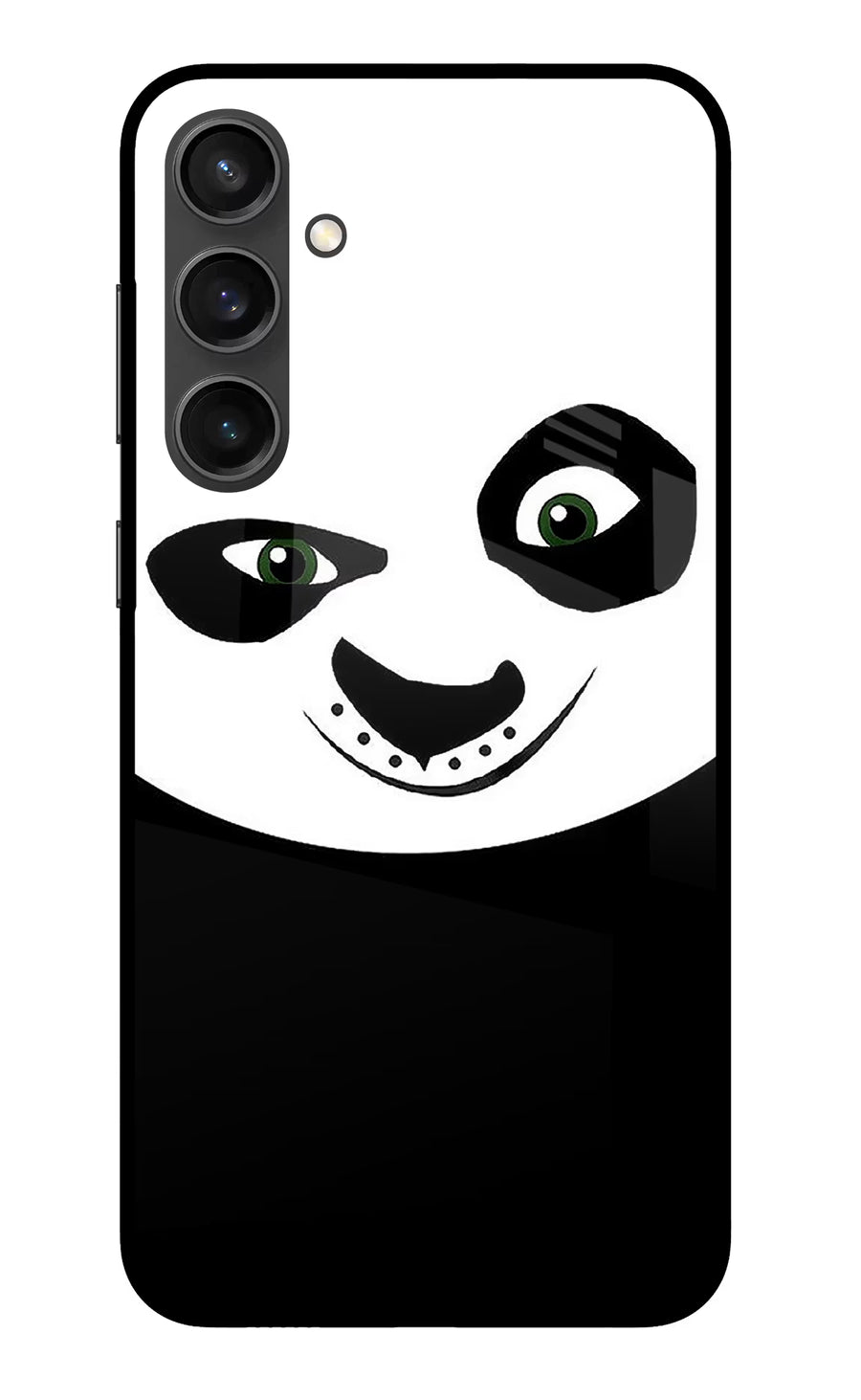 Panda Samsung S23 FE 5G Back Cover, Metal case