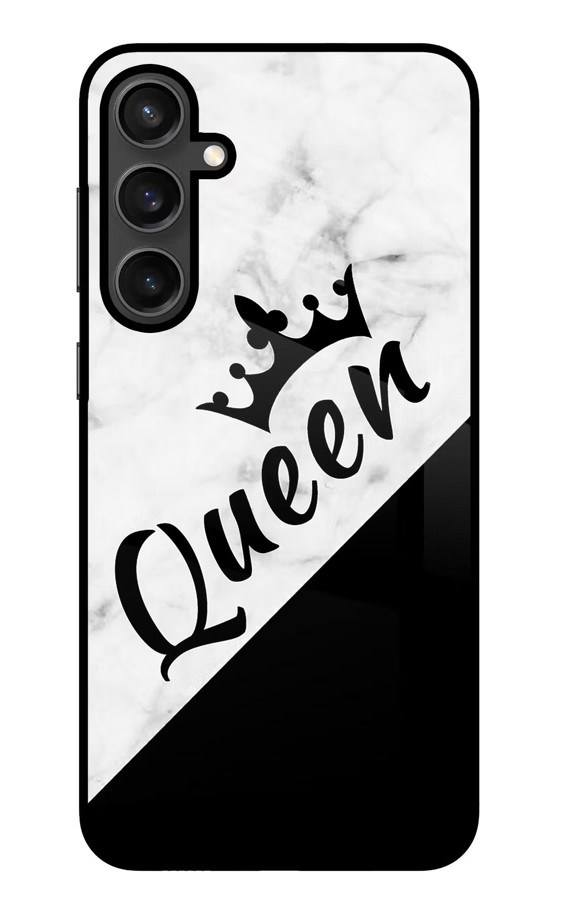 Queen Samsung S23 FE 5G Glass Case