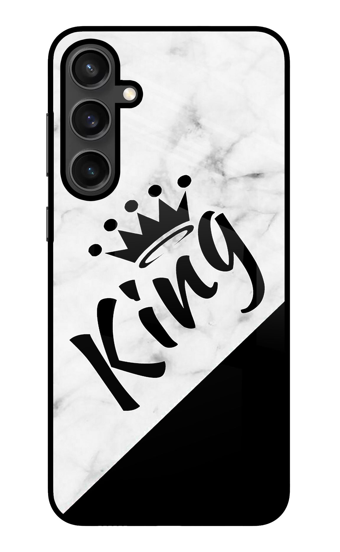King Samsung S23 FE 5G Glass Case
