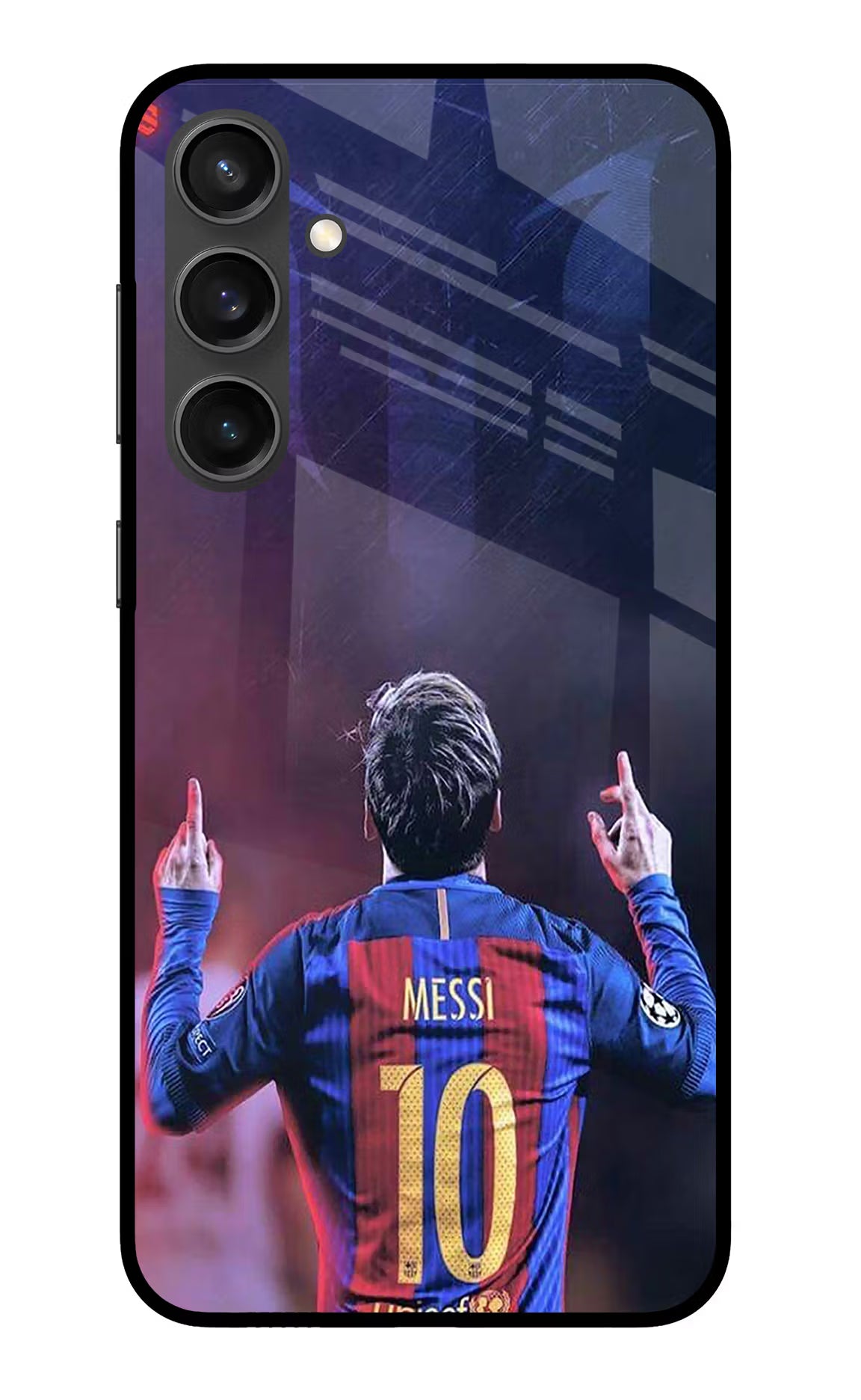 Messi Samsung S23 FE 5G Glass Case Back Cover by Casekaro
