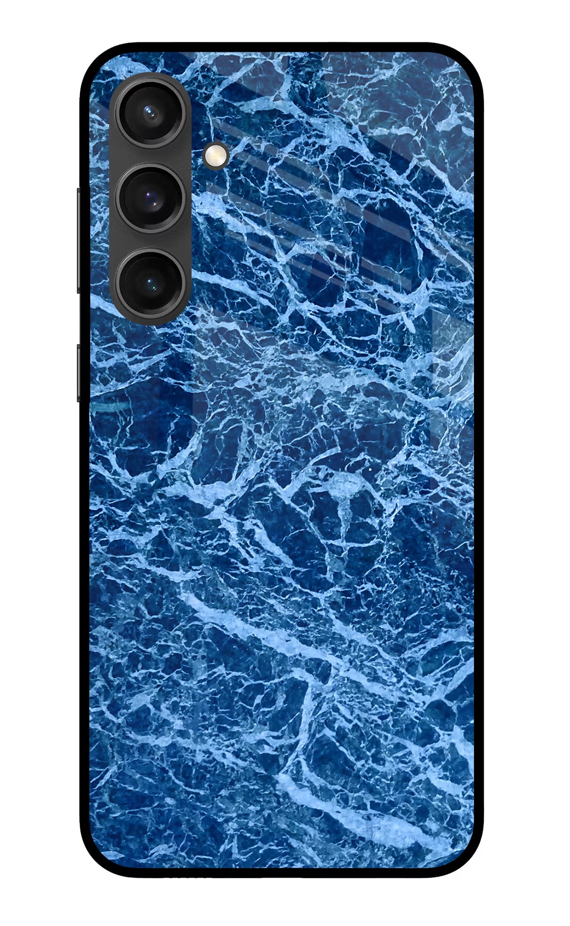 Blue Marble Samsung S23 FE 5G Glass Case Back Cover by Casekaro