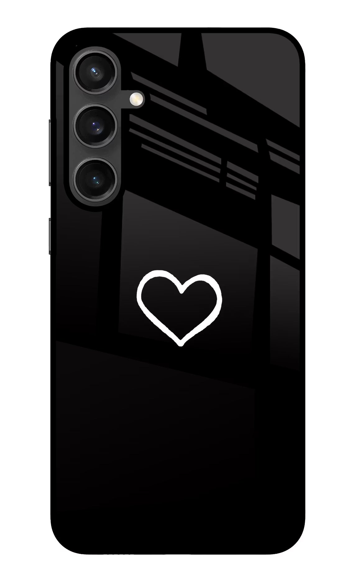 Heart Samsung S23 FE 5G Glass Case
