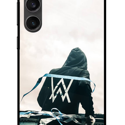 Alan Walker Samsung S23 FE 5G Glass Case Back Cover by Casekaro