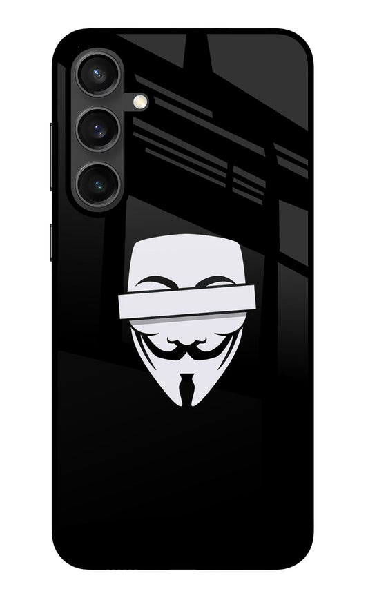 Anonymous Face Samsung S23 FE 5G Glass Case