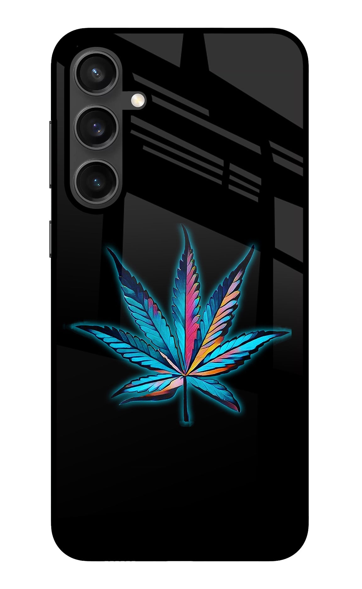 Weed Samsung S23 FE 5G Glass Case