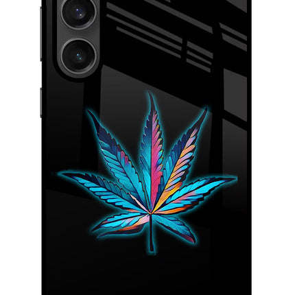 Weed Samsung S23 FE 5G Glass Case