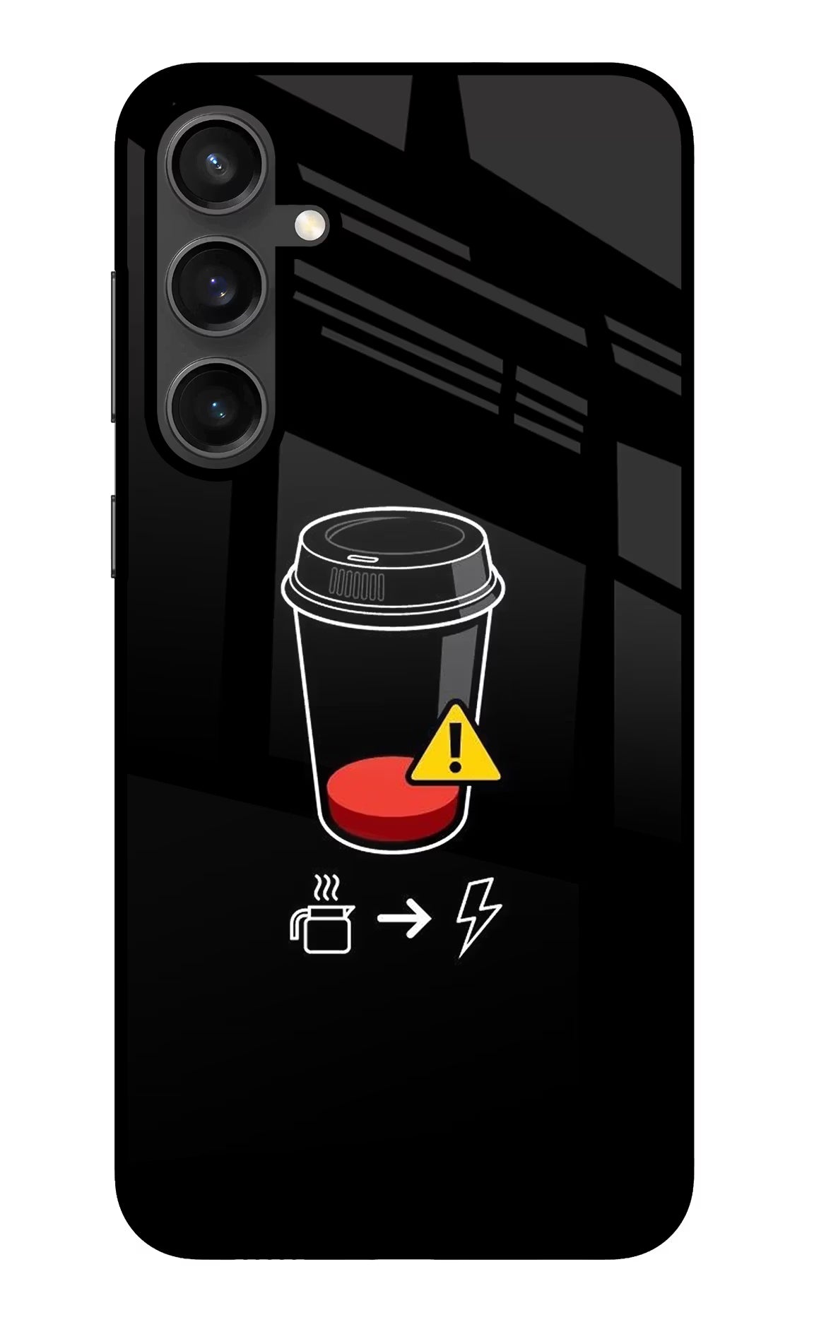 Coffee Samsung S23 FE 5G Glass Case