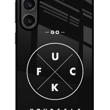 Go Fuck Yourself Samsung S23 FE 5G Glass Case