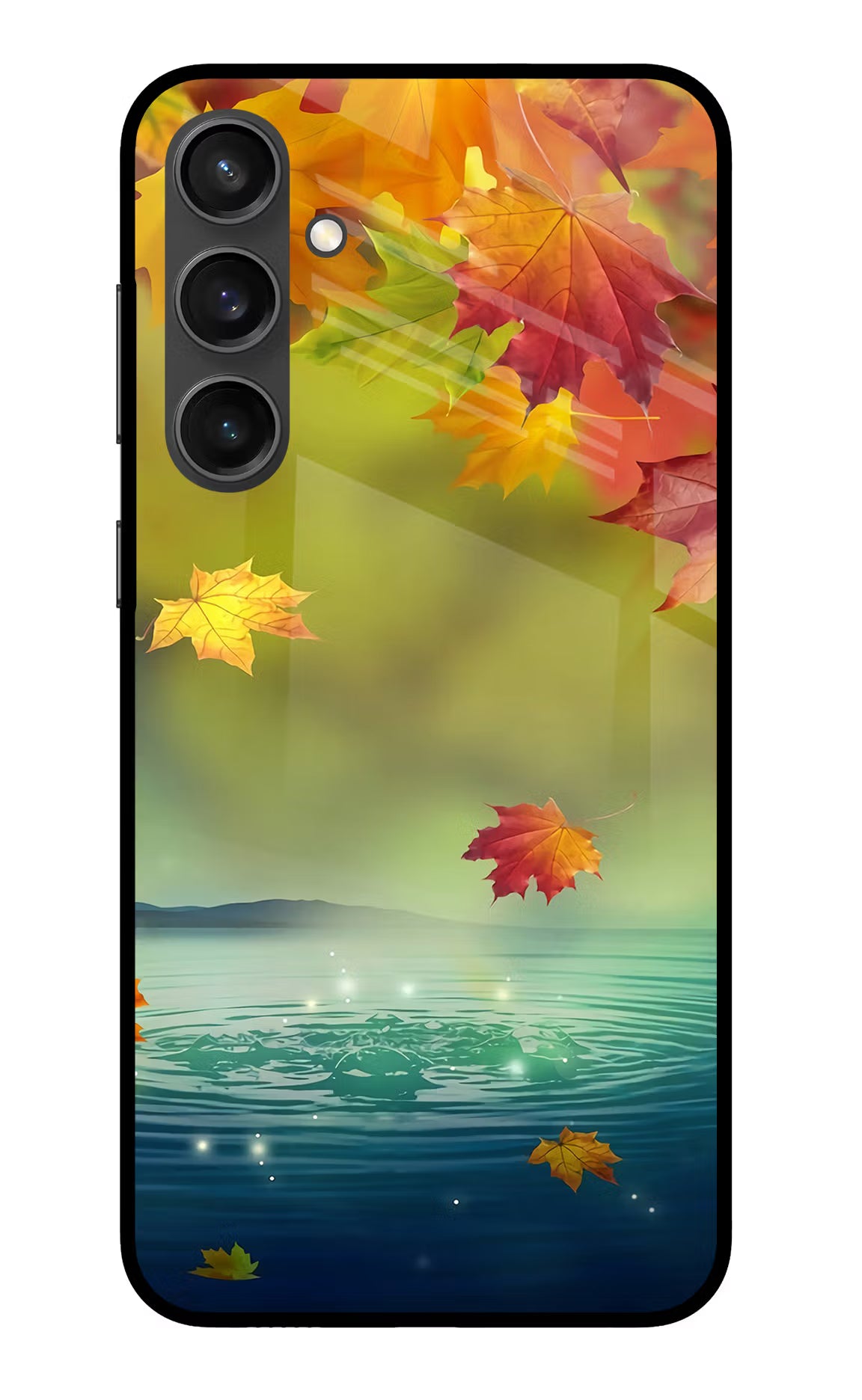 Flowers Samsung S23 FE 5G Glass Case Back Cover by Casekaro