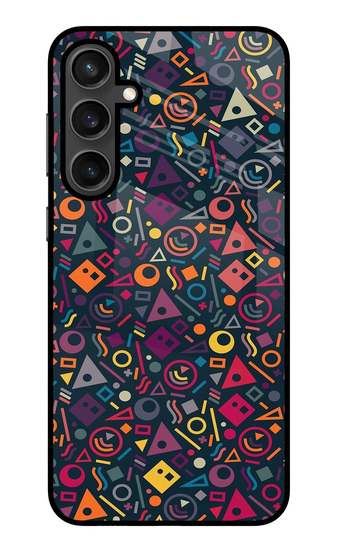 Geometric Abstract Samsung S23 FE 5G Glass Case