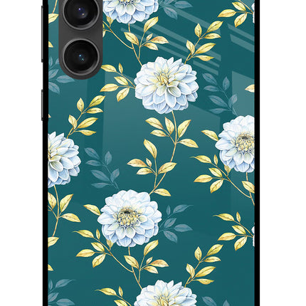 Flowers Samsung S23 FE 5G Glass Case Back Cover by Casekaro