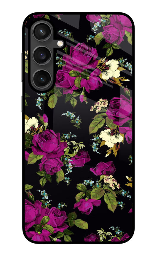 Flowers Samsung S23 FE 5G Glass Case