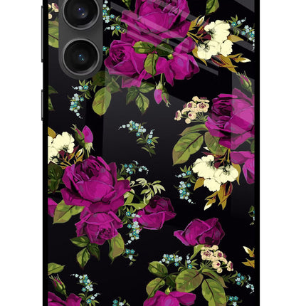 Flowers Samsung S23 FE 5G Glass Case Back Cover by Casekaro