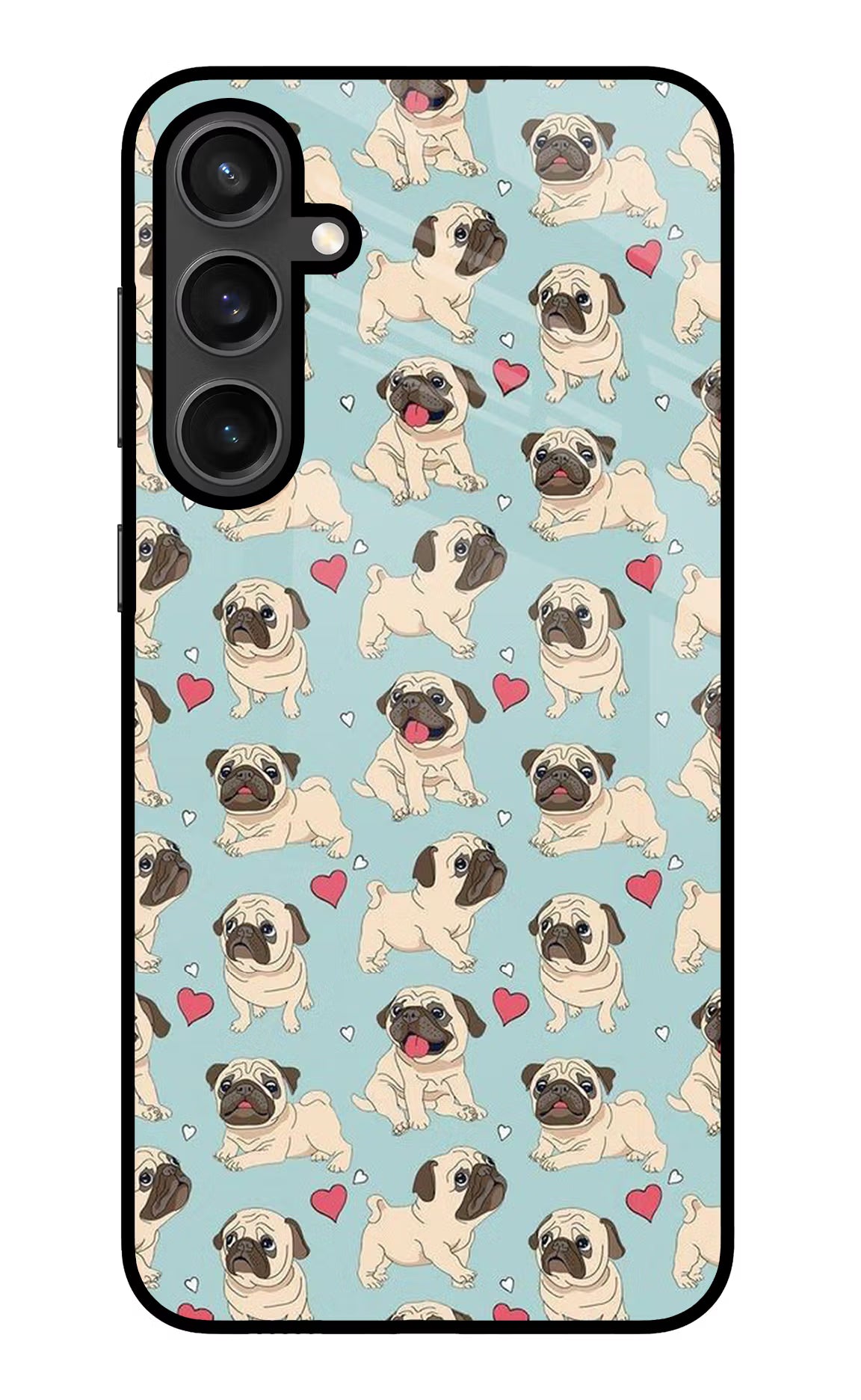 Pug Dog Samsung S23 FE 5G Glass Case