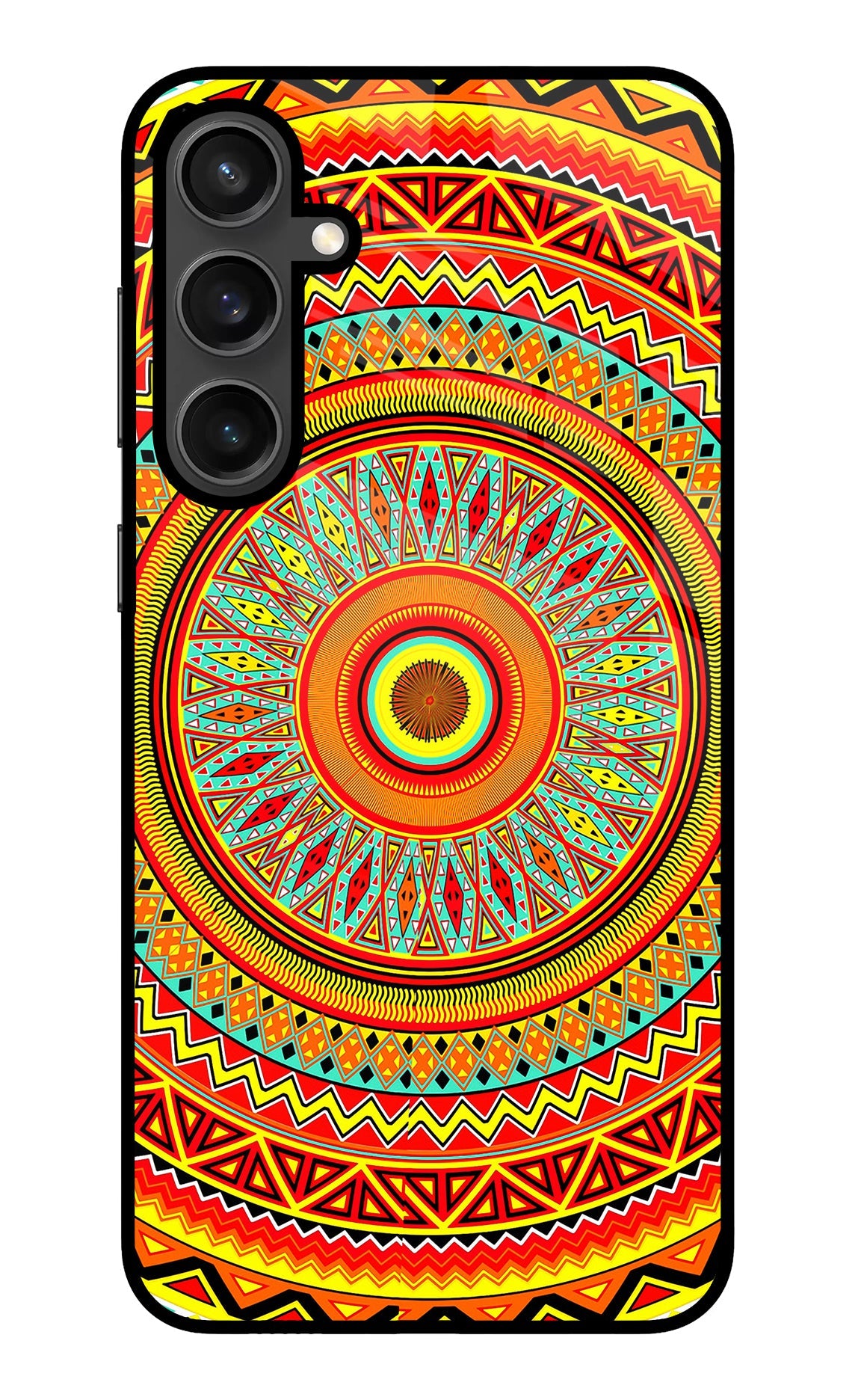 Mandala Pattern Samsung S23 FE 5G Back Cover