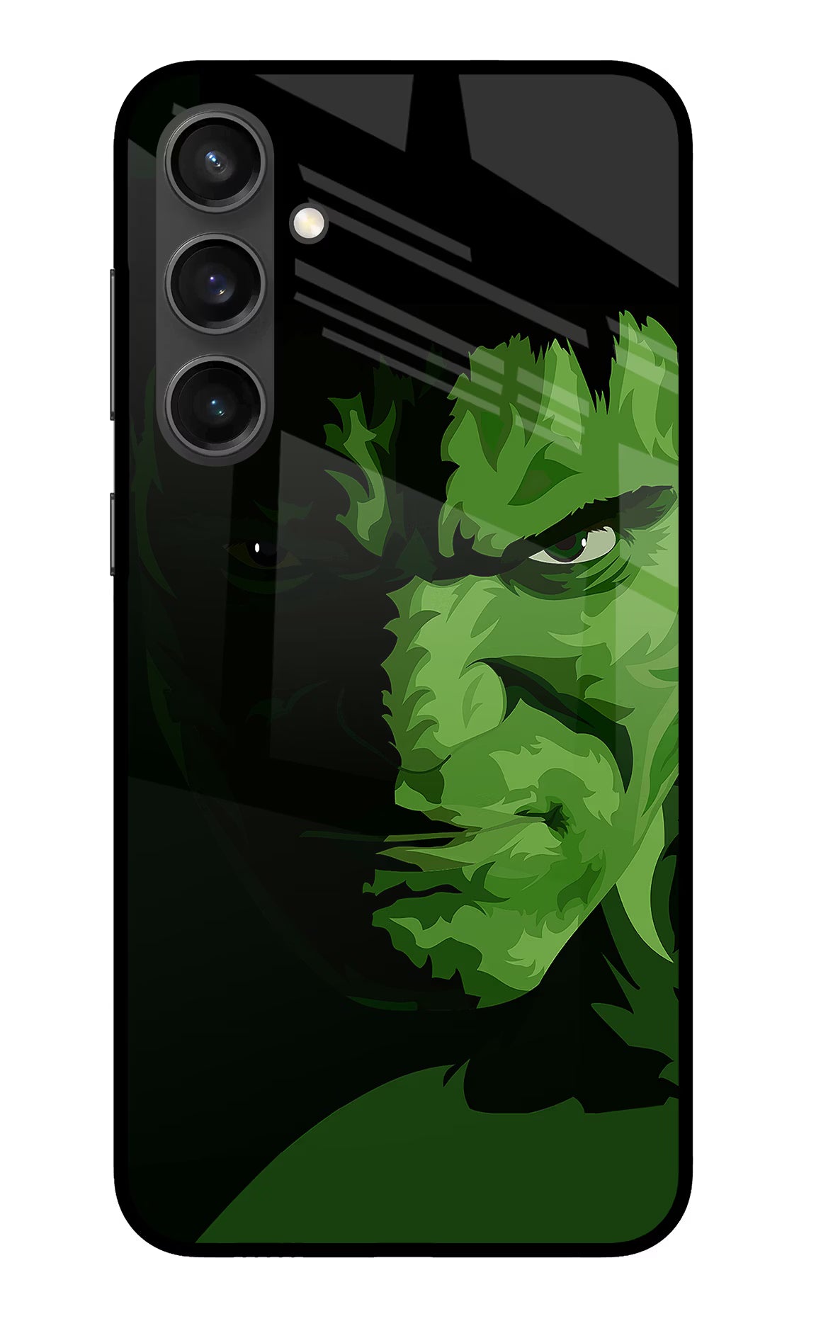 HULK Samsung S23 FE 5G Glass Case Back Cover by Casekaro
