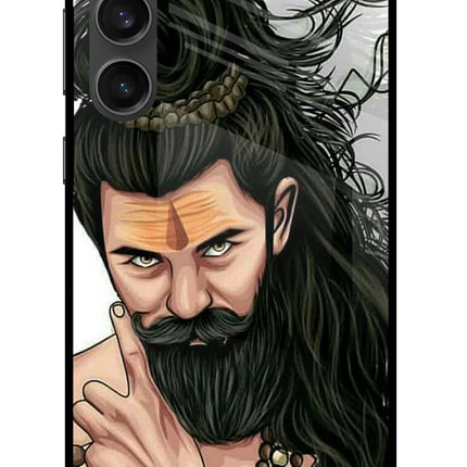Mahadev Samsung S23 FE 5G Glass Case Back Cover by Casekaro