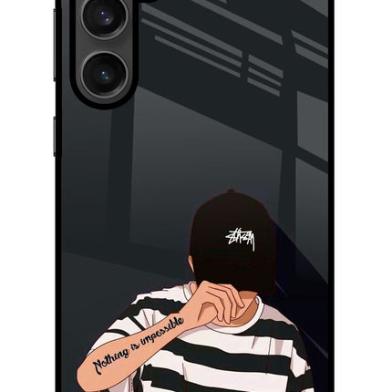 Aesthetic Boy Samsung S23 FE 5G Glass Case