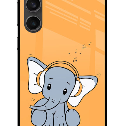 High On Music Samsung S23 FE 5G Glass Case Back Cover by Casekaro
