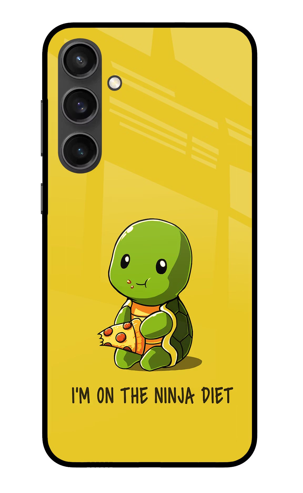 I'm on Ninja Diet Samsung S23 FE 5G Glass Case Back Cover by Casekaro