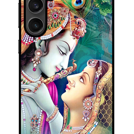 Lord Radha Krishna Samsung S23 FE 5G Glass Case
