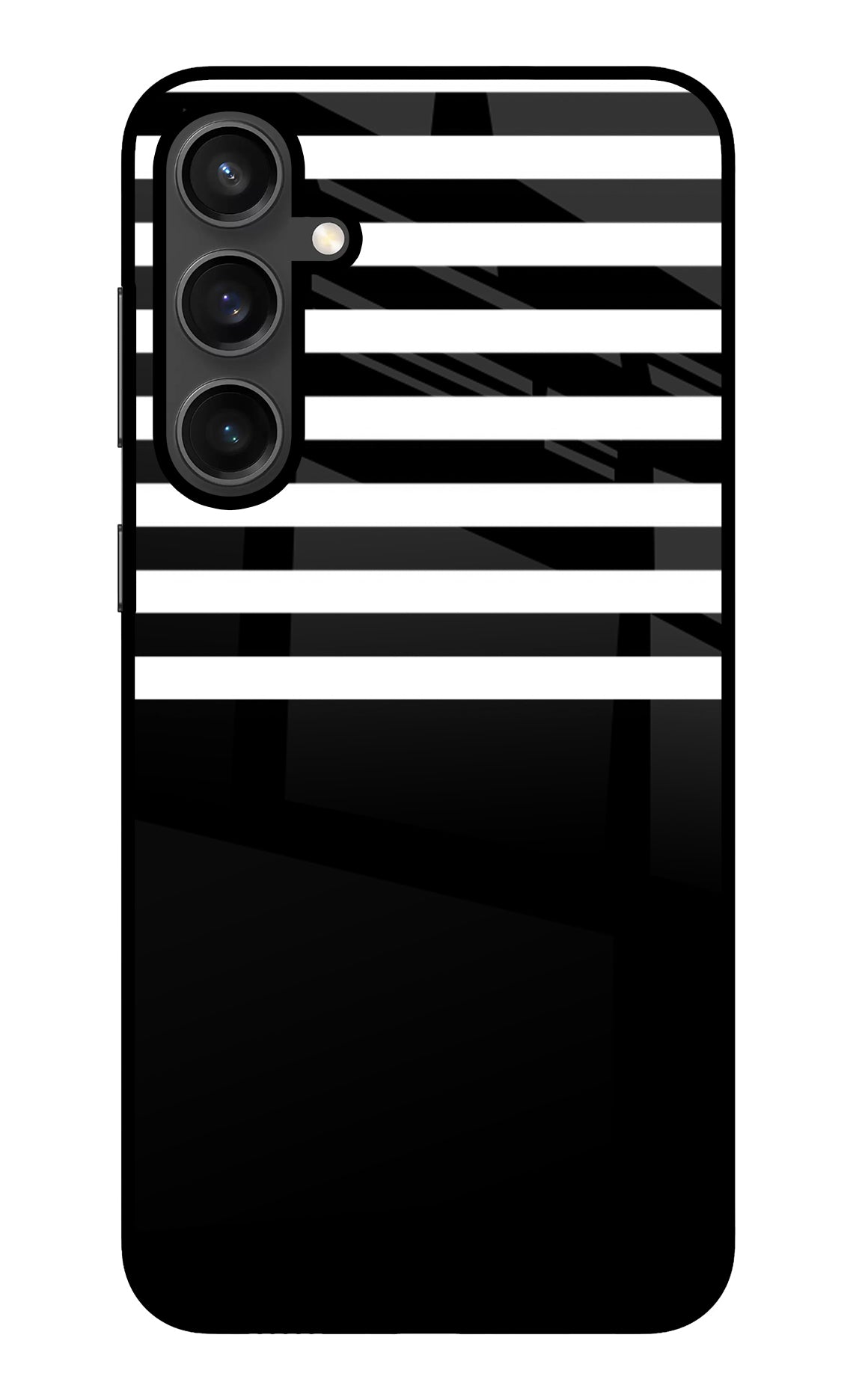 Black and White Print Samsung S23 FE 5G Back Cover