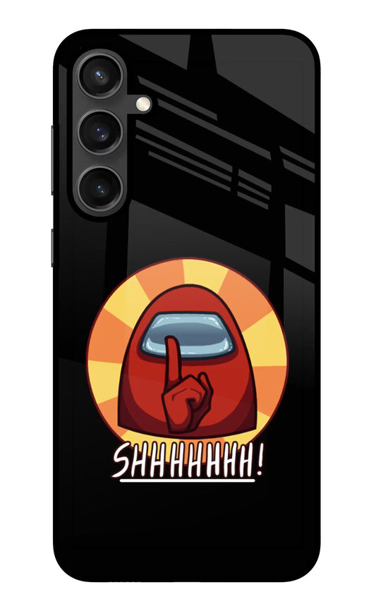Among Us Shhh! Samsung S23 FE 5G Glass Case
