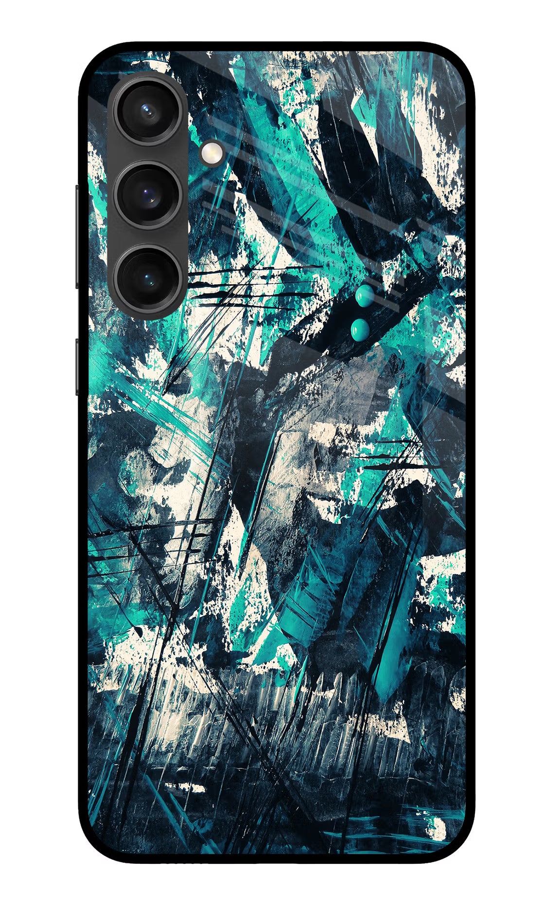 Artwork Samsung S23 FE 5G Glass Case Back Cover by Casekaro