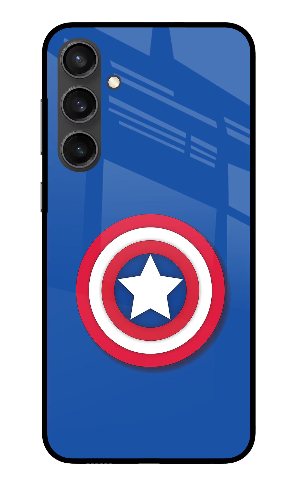 Shield Samsung S23 FE 5G Glass Case Back Cover by Casekaro