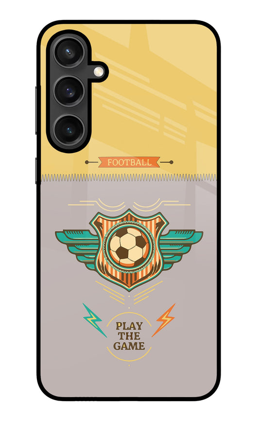 Football Samsung S23 FE 5G Glass Case
