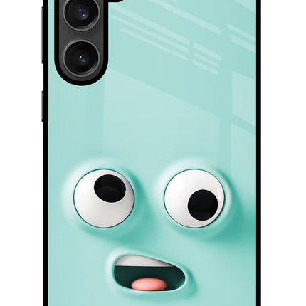 Funny Cartoon Samsung S23 FE 5G Glass Case