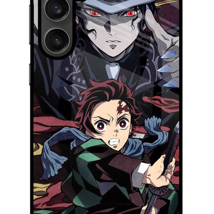 Demon Slayer Samsung S23 FE 5G Glass Case