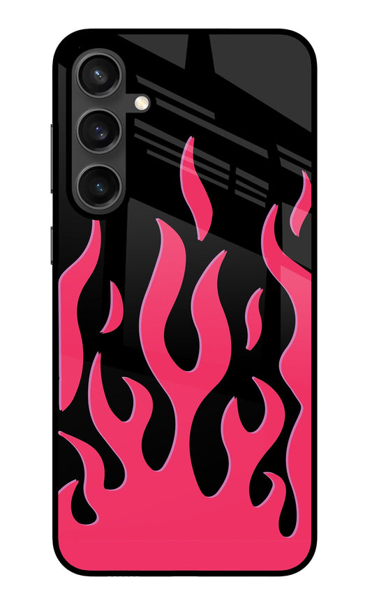 Fire Flames Samsung S23 FE 5G Glass Case