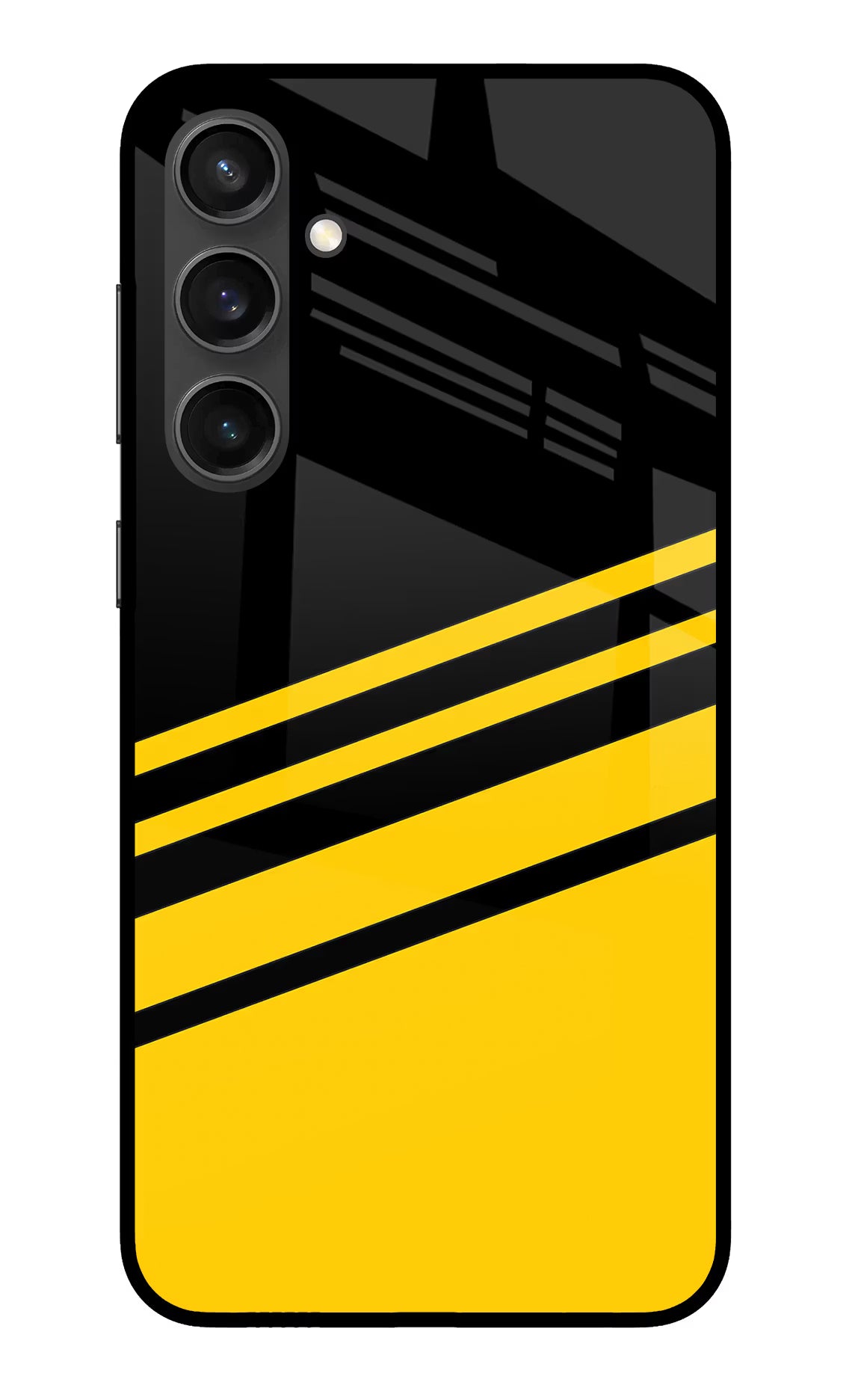 Yellow Shades Samsung S23 FE 5G Glass Case Back Cover by Casekaro
