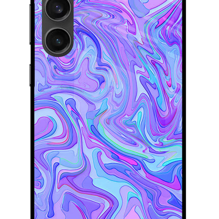 Glitter Samsung S23 FE 5G Glass Case Back Cover by Casekaro
