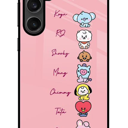 BTS names Samsung S23 FE 5G Glass Case