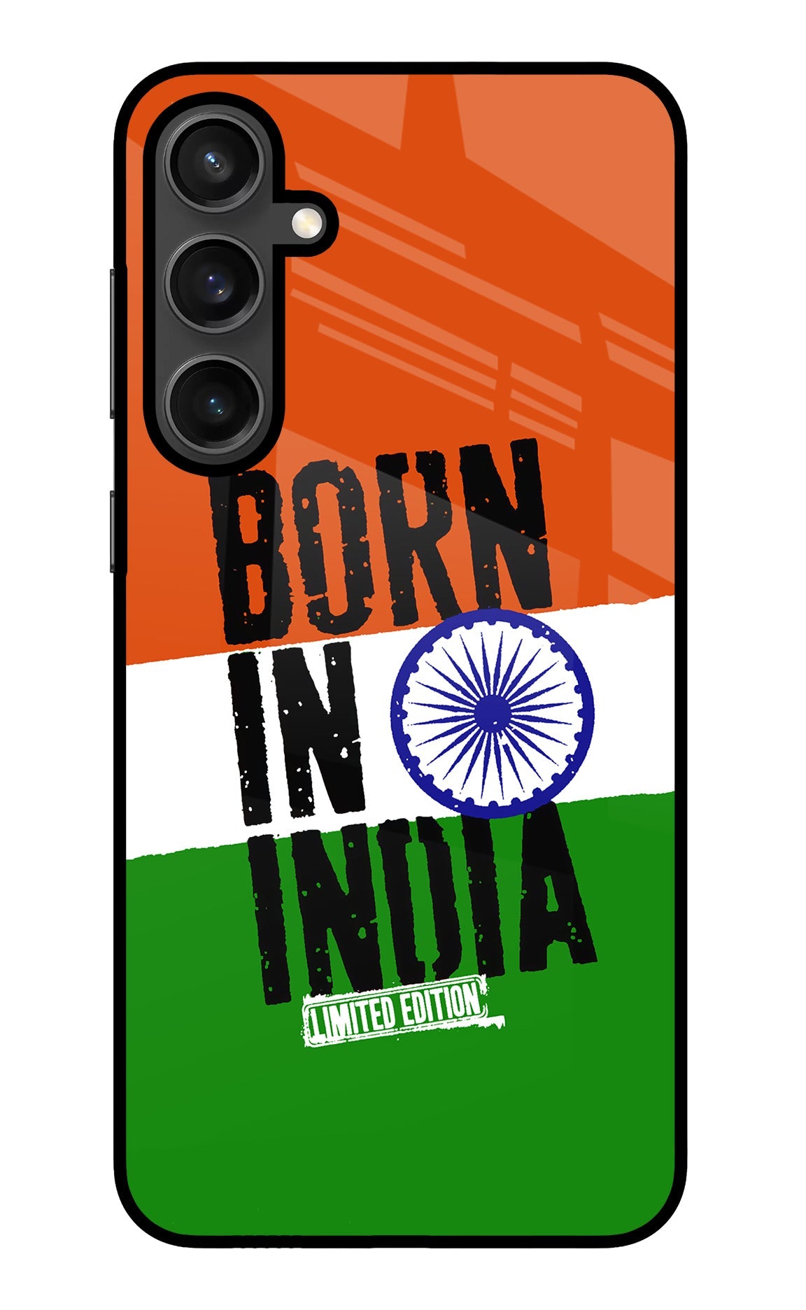 Born in India Samsung S23 FE 5G Glass Case