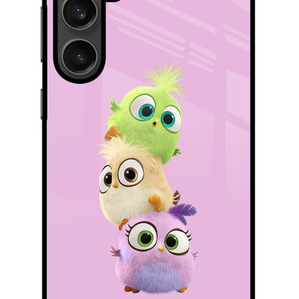 Cute Little Birds Samsung S23 FE 5G Glass Case