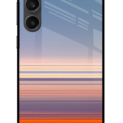 Morning Colors Samsung S23 FE 5G Glass Case Back Cover by Casekaro