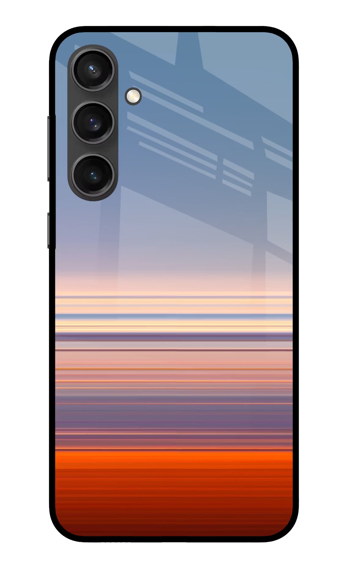 Morning Colors Samsung S23 FE 5G Glass Case Back Cover by Casekaro
