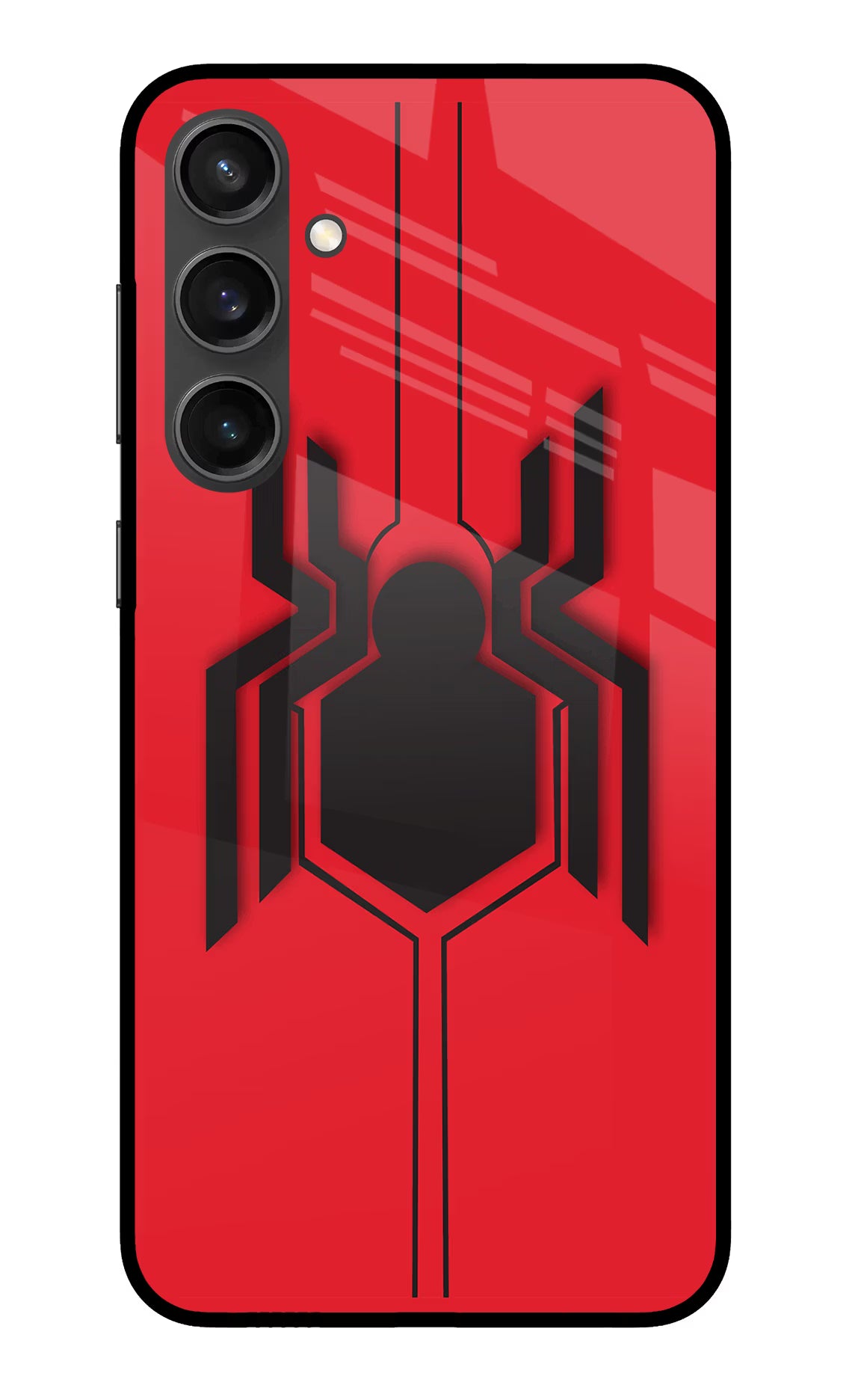 Spider Samsung S23 FE 5G Glass Case Back Cover by Casekaro